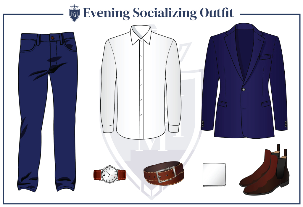Men's Evening-Socializing-Outfit 
