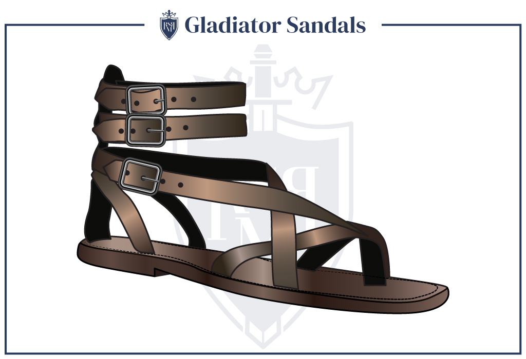 men's gladiator sandals style