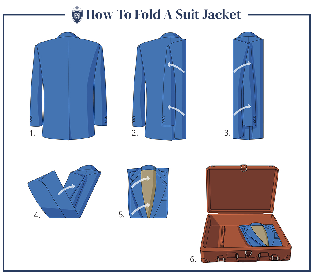 suit jacket shirt style fold