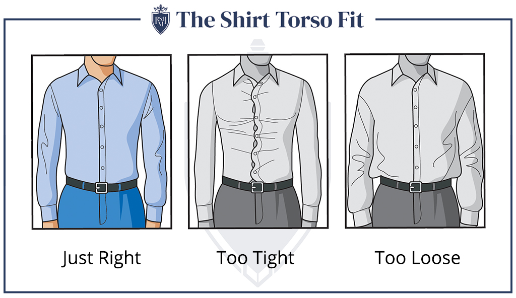 Infographic - The Shirt Torso Fit