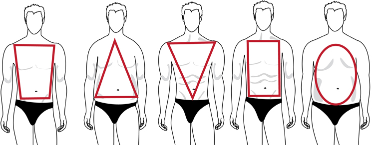 men body shapes